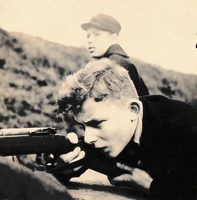 Schießausbildung in der Hitlerjugend
