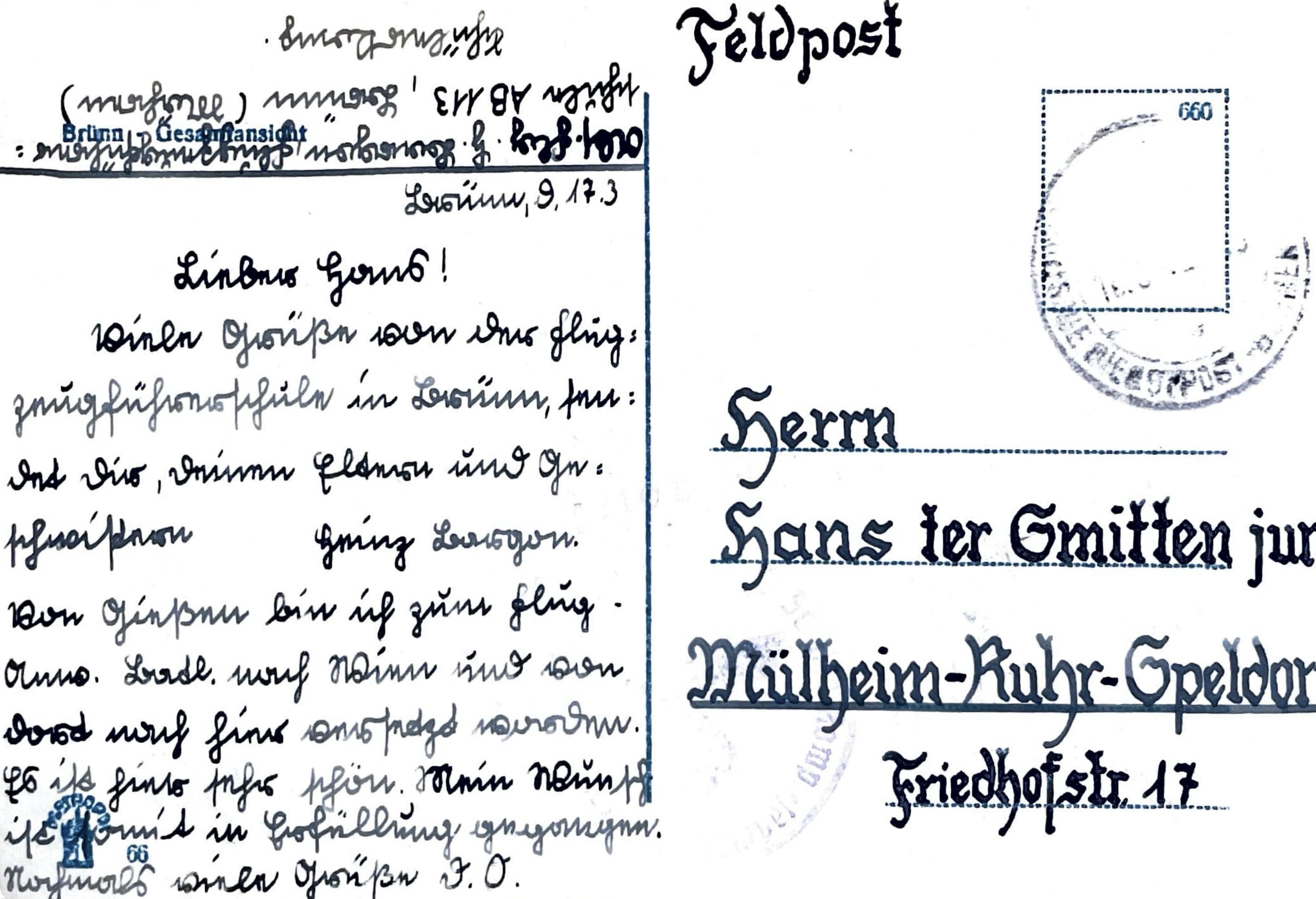 Feldpostkarte